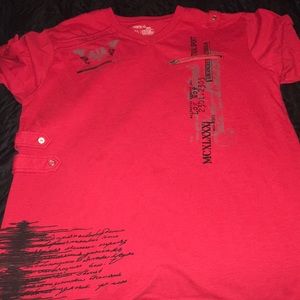 Never worn red t shirt